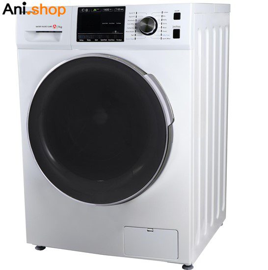 ماشین لباسشویی اتوماتیک 7 کیلویی پاکشوما مدل TFU-75401 سفید