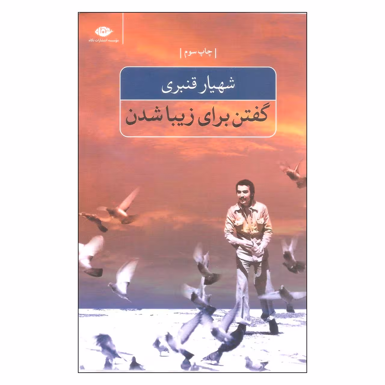 کتاب گفتن برای زیبا شدن اثر شهیار قنبری نشر نگاه