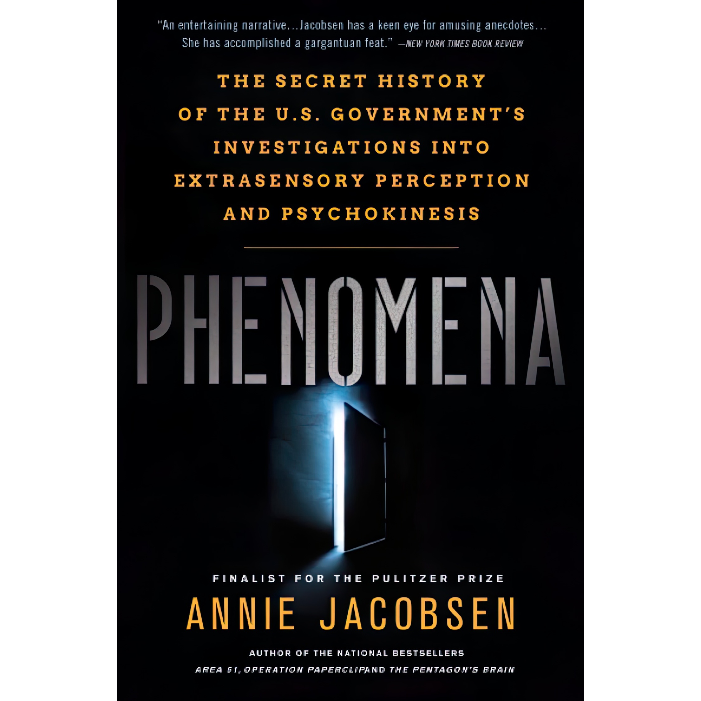 کتاب Phenomena اثر Annie Jacobsen انتشارات Back Bay Books