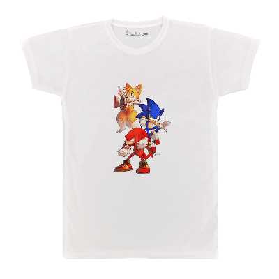 تی شرت بچگانه پرمانه طرح سونیک کد pmt.6487