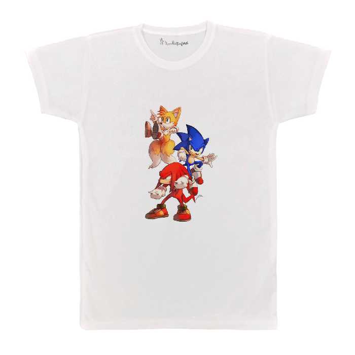 تی شرت بچگانه پرمانه طرح سونیک کد pmt.6487