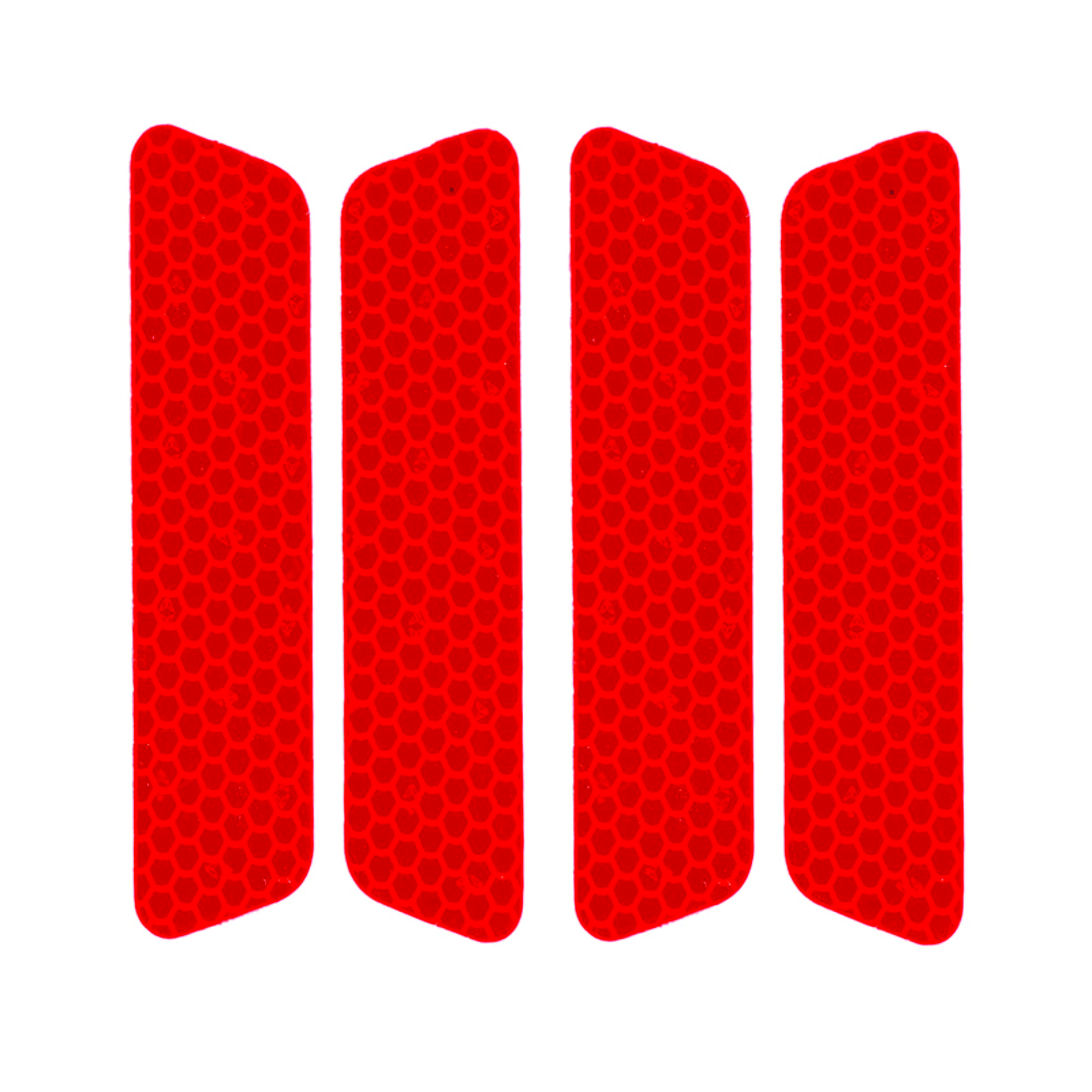 برچسب شبرنگ هشدار باز بودن درب خودرو ونگارد مدل S111مناسب برای پژو پارس بسته 4 عددی