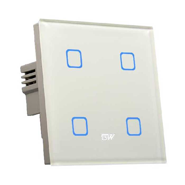 کلید لمسی چهار پل گلدور