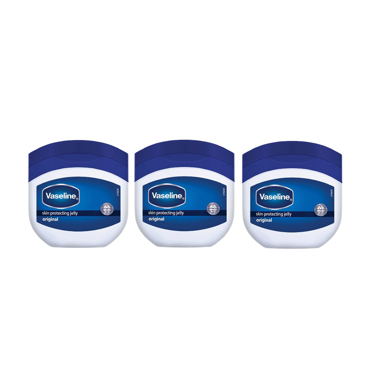 وازلین وازلین مدل skin protecting jelly حجم 55 میلی لیتر مجموعه 3 عددی