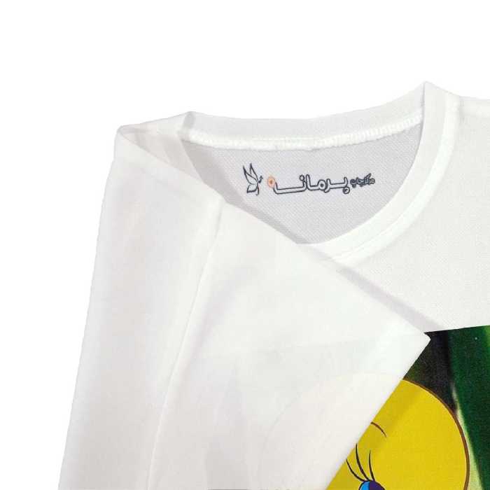 تی شرت بچگانه پرمانه طرح توییتی کد pmt.4365