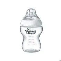 شیشه شیر طلقی 0  ماه تامی تیپی Tommee Tippee ظرفیت 260 میلی لیتر