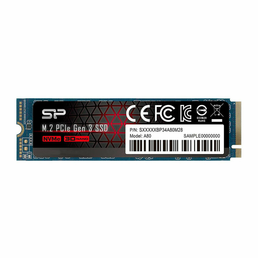 اس اس دی سیلیکون پاور P34A80 M.2 2280 PCIe Gen3x4 1TB