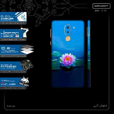 برچسب پوششی ماهوت مدل Lotus-FullSkin مناسب برای گوشی موبایل آنر 6X
