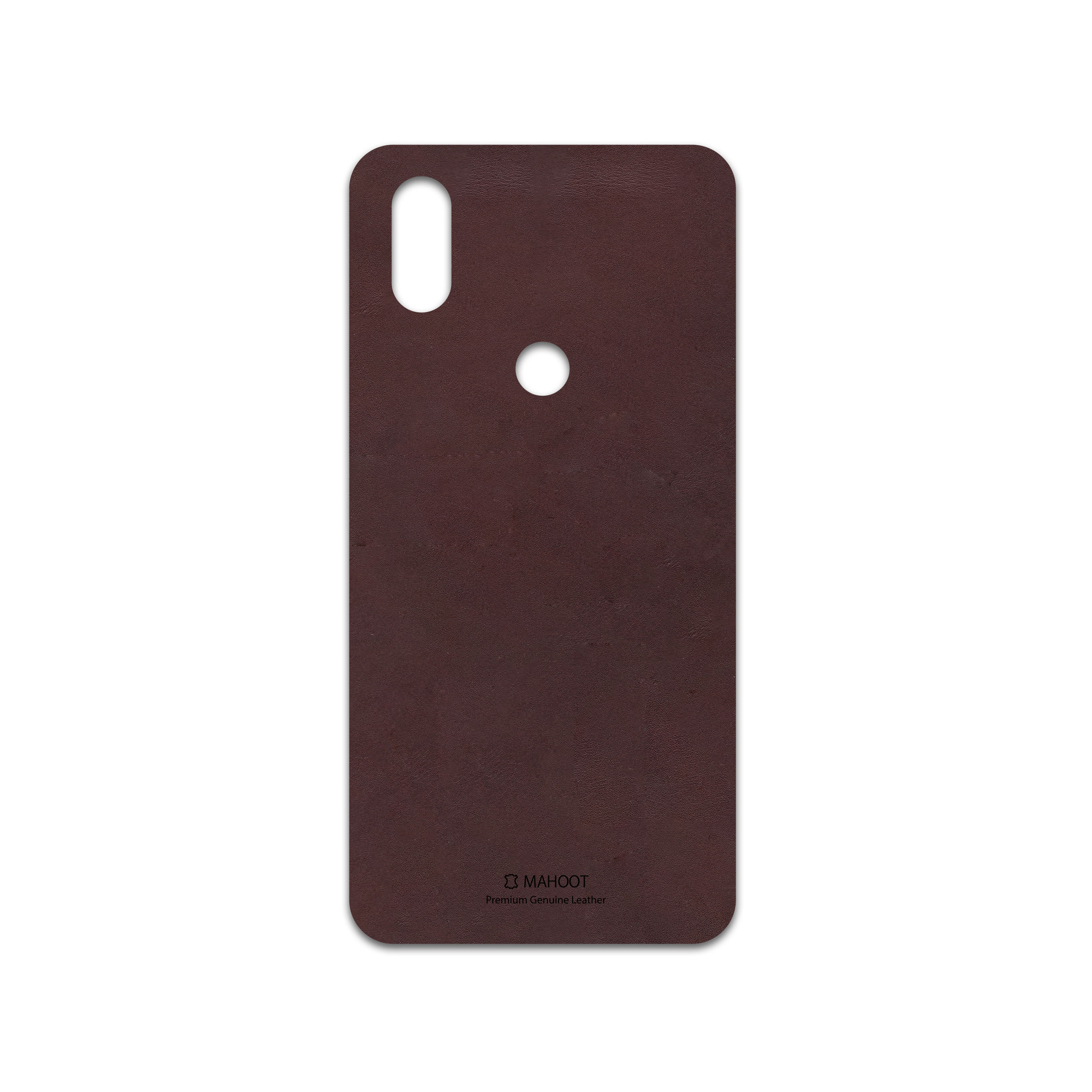 برچسب پوششی ماهوت مدل Matte-Dark-Brown-Leather مناسب برای گوشی موبایل شیائومی Mi Mix 3