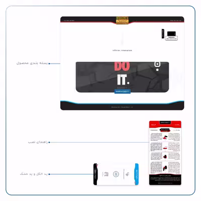برچسب پوششی ماهوت مدل NIKE-Logo مناسب برای تبلت سامسونگ Galaxy Tab A 10.1 2016 T585