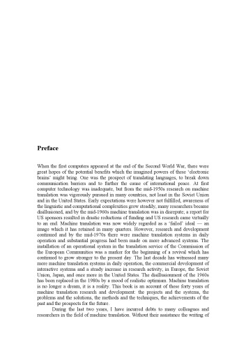 خرید و دانلود نسخه کامل کتاب Machine Translation: Past, Present, Future