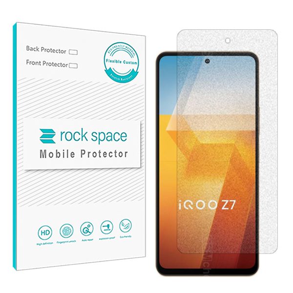 گلس ویوو iQOO Z7 (China) مدل نانو هیدروژل گیمینگ برند راک اسپیس کد S