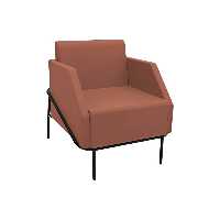 مبل تکنفره ویونا با روکش پارچه نظری