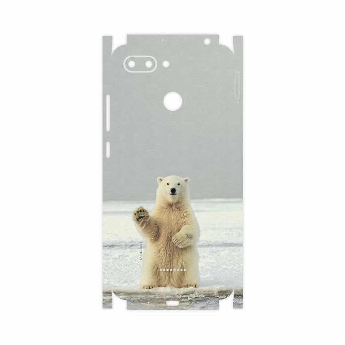 برچسب پوششی ماهوت مدل Polar bear-FullSkin مناسب برای گوشی موبایل شیائومی Redmi 6