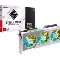 کارت گرافیک ای ام دی رادئون مدل Radeon RX 9060 XT Steel Legand 8GB OC GDDR6