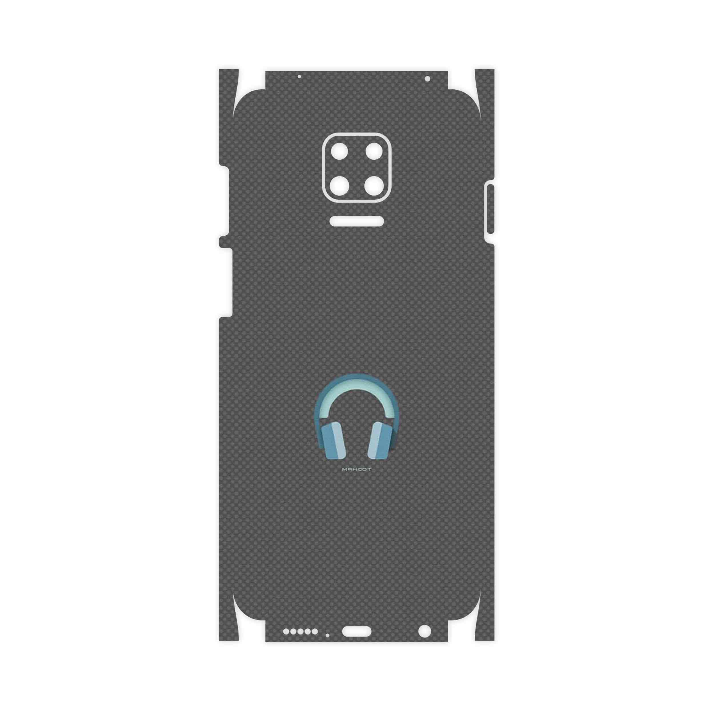 برچسب پوششی ماهوت مدل Minimal Headphone Icon-FullSkin مناسب برای گوشی موبایل شیائومی Redmi Note 9S
