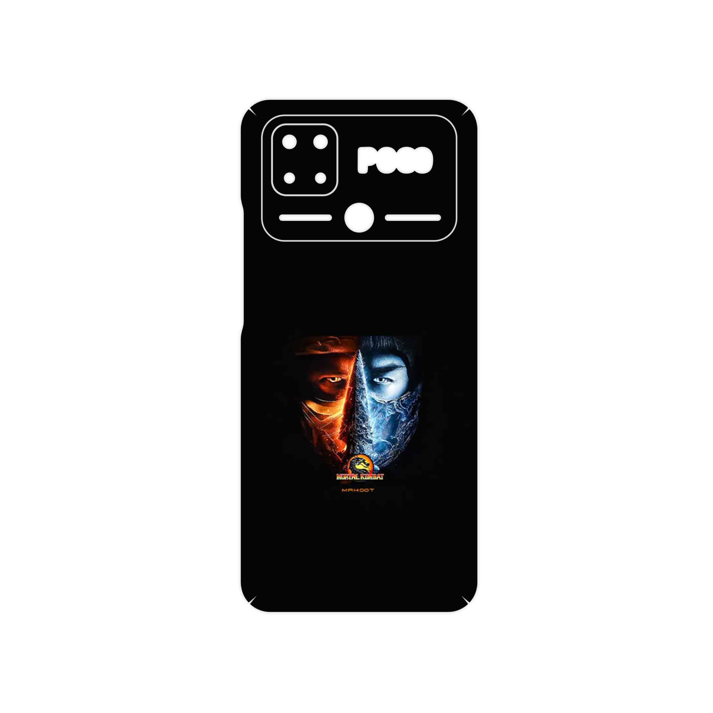 برچسب پوششی ماهوت مدل Mortal Kombat Game Series مناسب برای گوشی موبایل شیائومی Poco C40