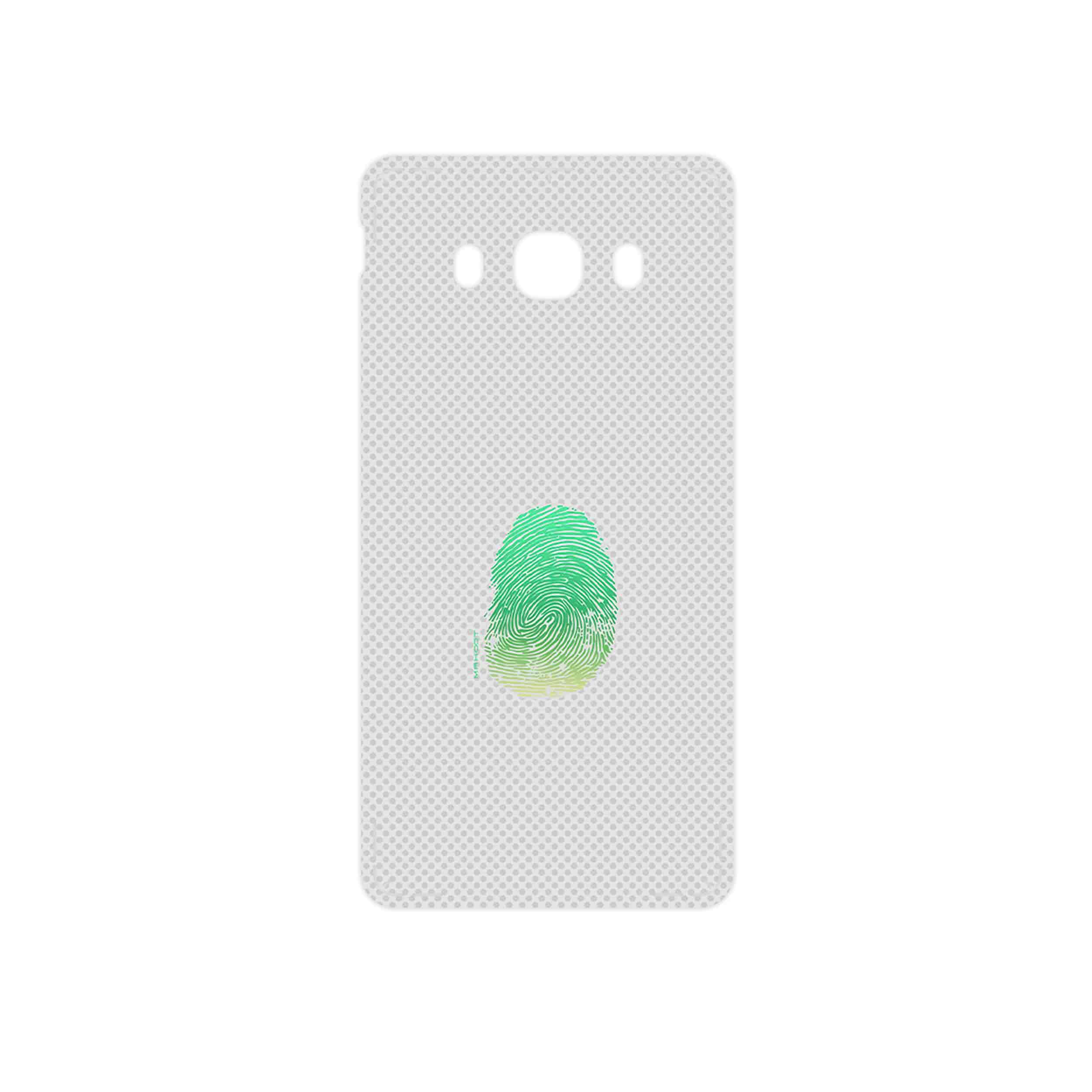 برچسب پوششی ماهوت مدل Minimal Fingerprint مناسب برای گوشی موبایل سامسونگ Galaxy J5 2016