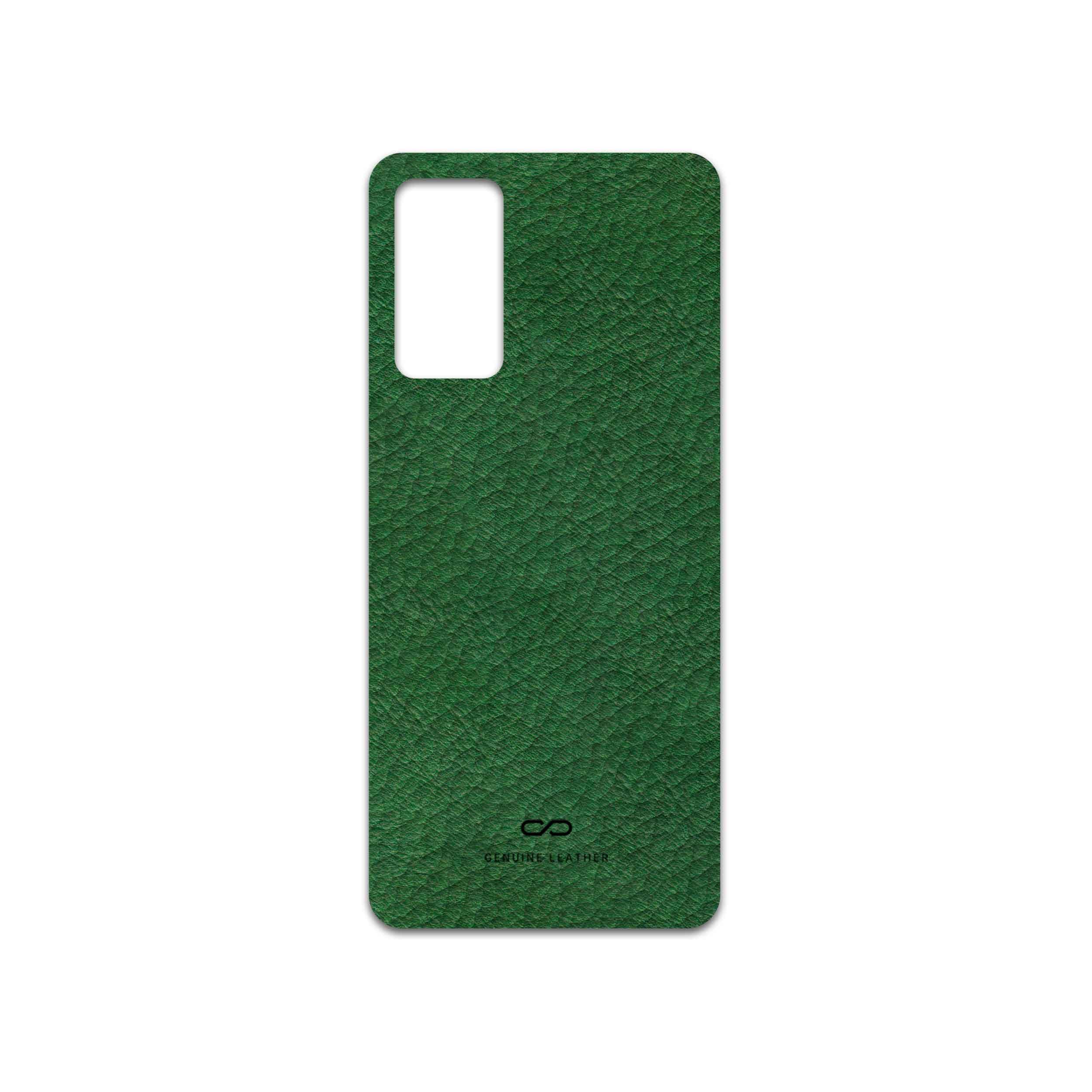 برچسب پوششی ماهوت مدل Green-Leather مناسب برای گوشی موبایل شیائومی Redmi Note 11 Pro 5G