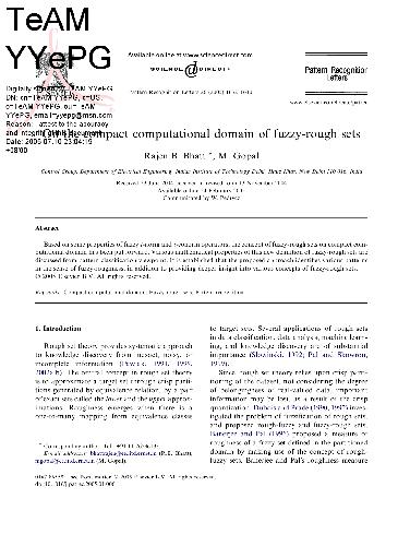 خرید و دانلود نسخه کامل کتاب Pattern Recognition Letters