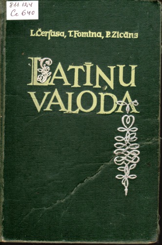 خرید و دانلود نسخه کامل کتاب Latīņu valoda