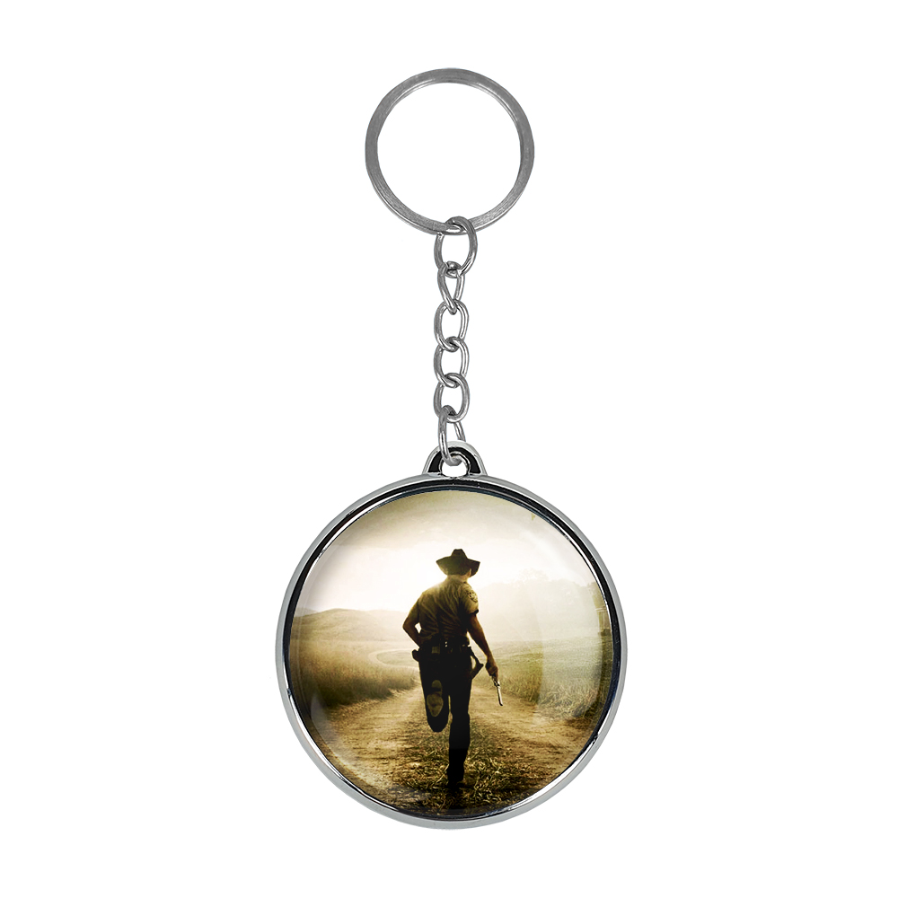 جاکلیدی خندالو طرح سریال مردگان متحرک The Walking Dead مدل دوطرفه کد 1018210188