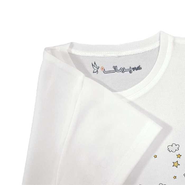تی شرت بچگانه پرمانه طرح Unicorn کد pmt.3108