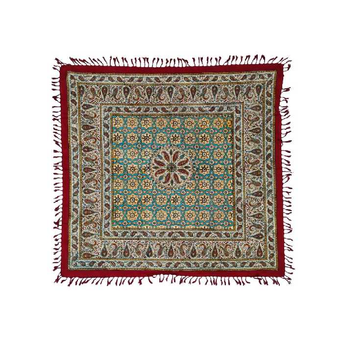 رومیزی قلمکار عطریان مدل هشت بهشت