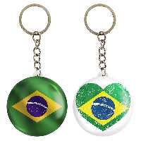 جاکلیدی خندالو مدل پرچم برزیل کد 2068220690 مجموعه 2 عددی