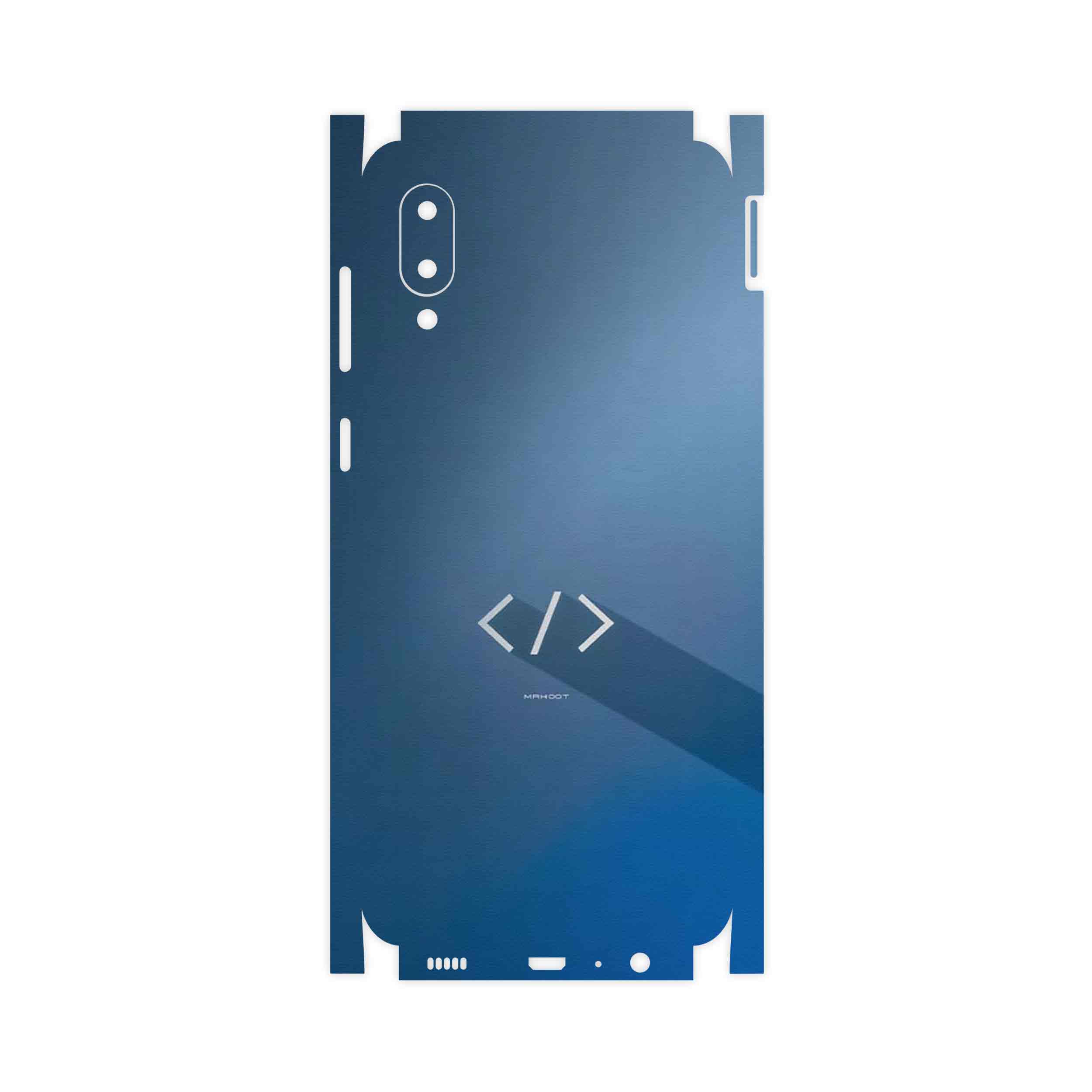 برچسب پوششی ماهوت مدل Minimal Coding icon-FullSkin مناسب برای گوشی موبایل سامسونگ Galaxy M02