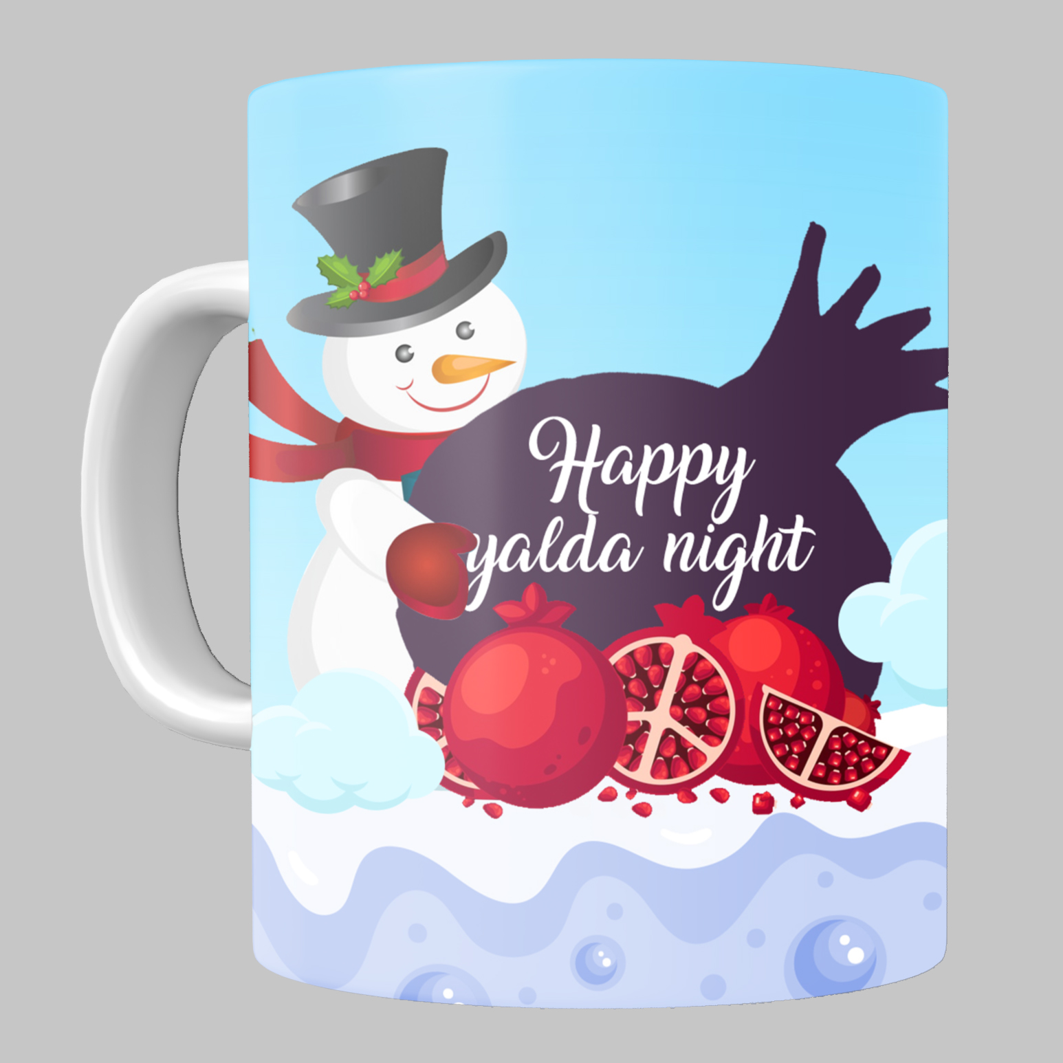 ماگ طرح شب یلدا