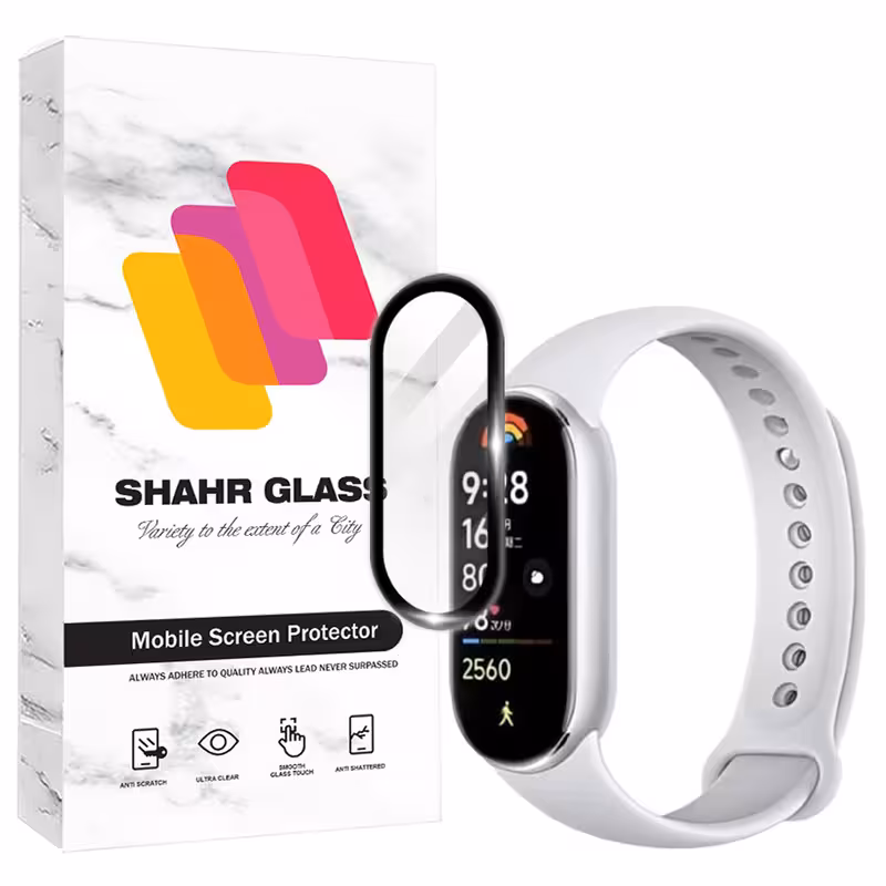 محافظ صفحه نمایش شهر گلس مدل PMMS20 مناسب برای ساعت هوشمند شیائومی Mi Band 9 | کالا برتری