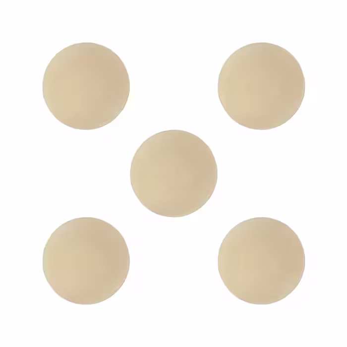 بشقاب دیوارکوب سفالی خام کد D25 بسته 5 عددی ( پس کرایه)