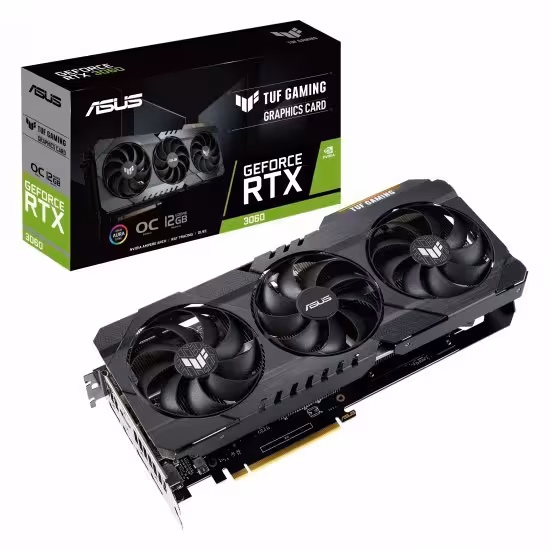 کارت گرافیک مدل RTX-3060 O12G TUF GAMING Asus ایسوس