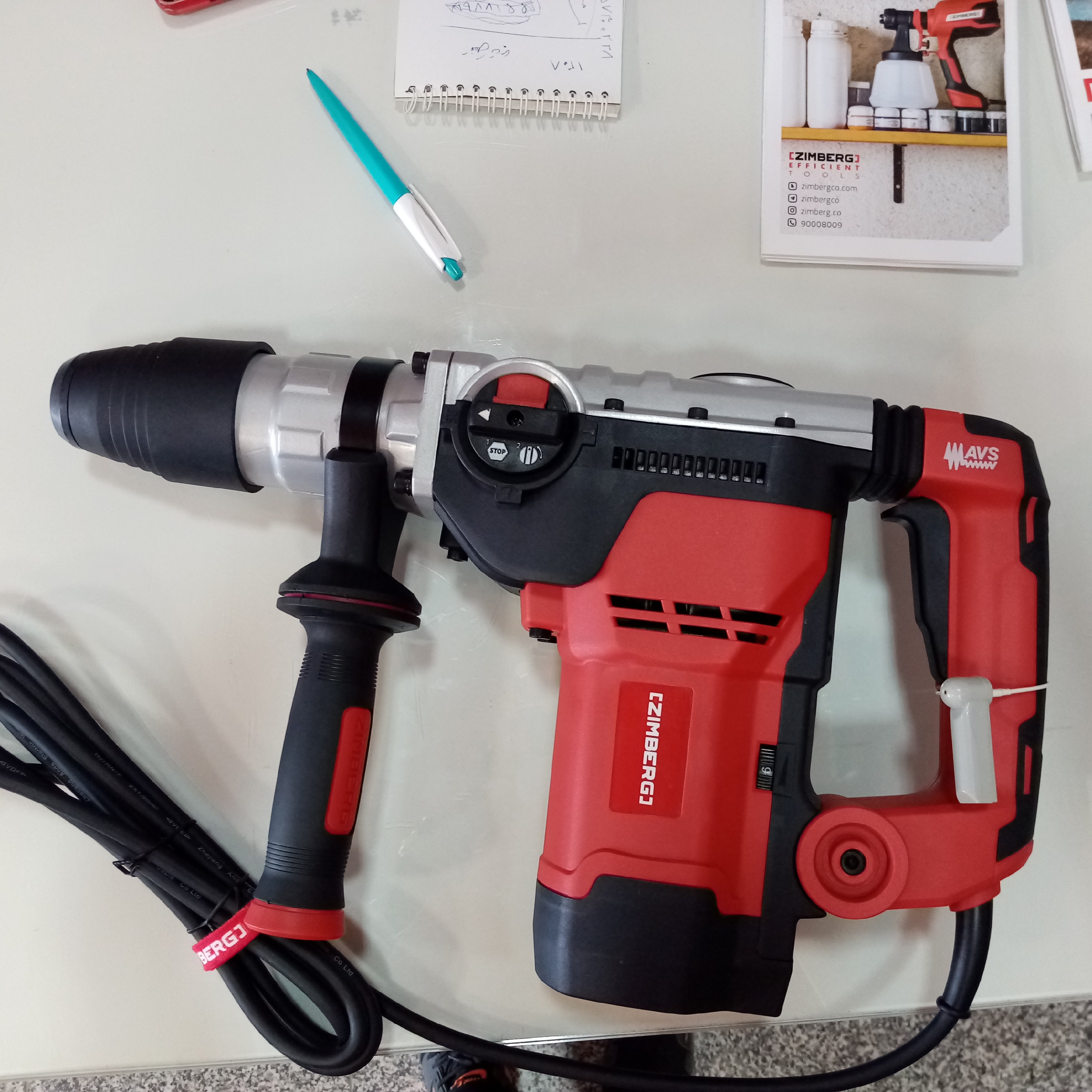 بتن کن پنج شیار زیمبرگ PZR 9212 (پس کرایه) 