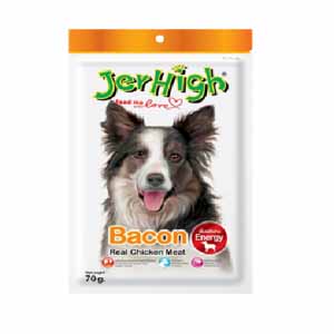 تشویقی با طعم چیکن بیکن مخصوص سگ برند Jerhigh