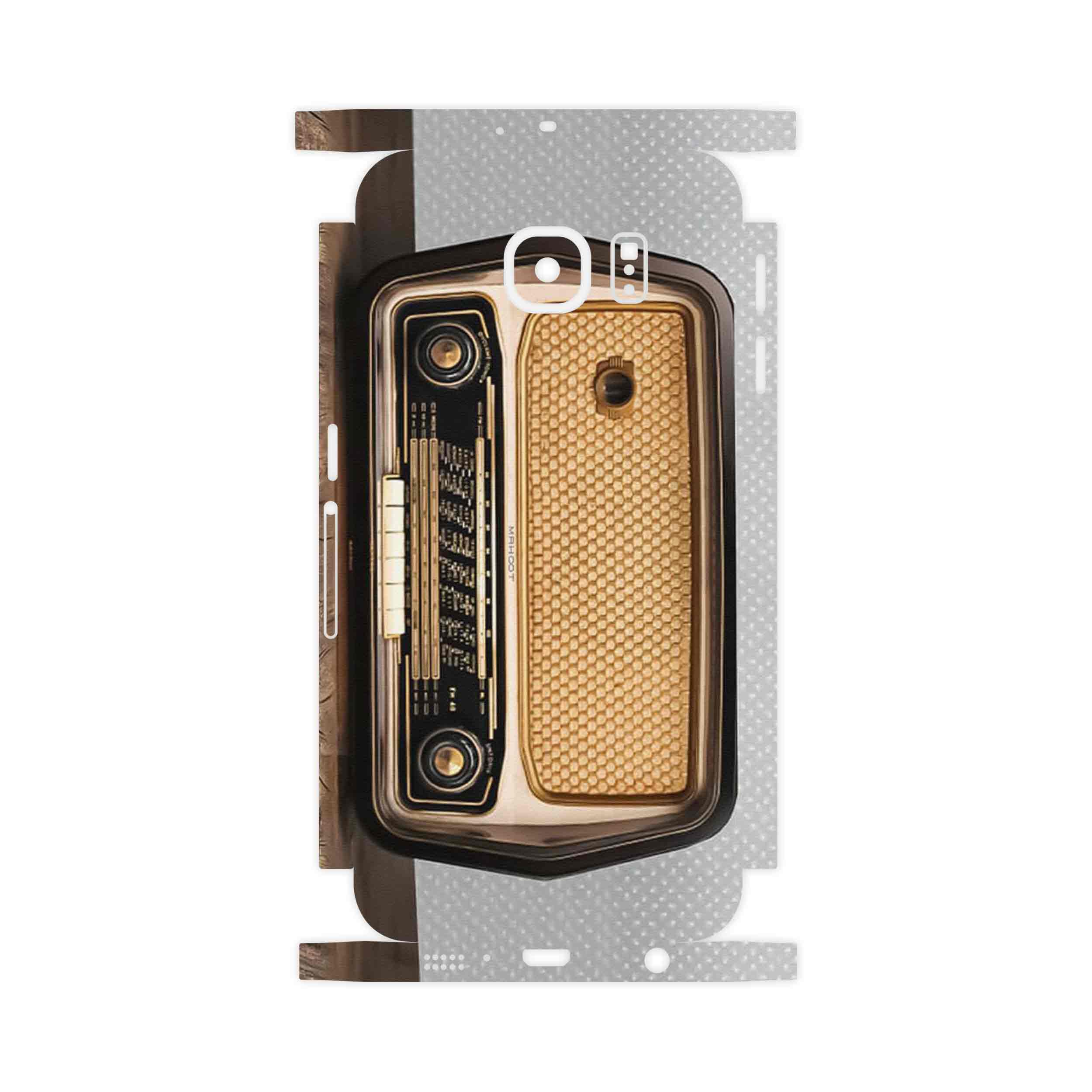 برچسب پوششی ماهوت مدل Radio Nostalgia-FullSkin مناسب برای گوشی موبایل سامسونگ Galaxy S6 Edge