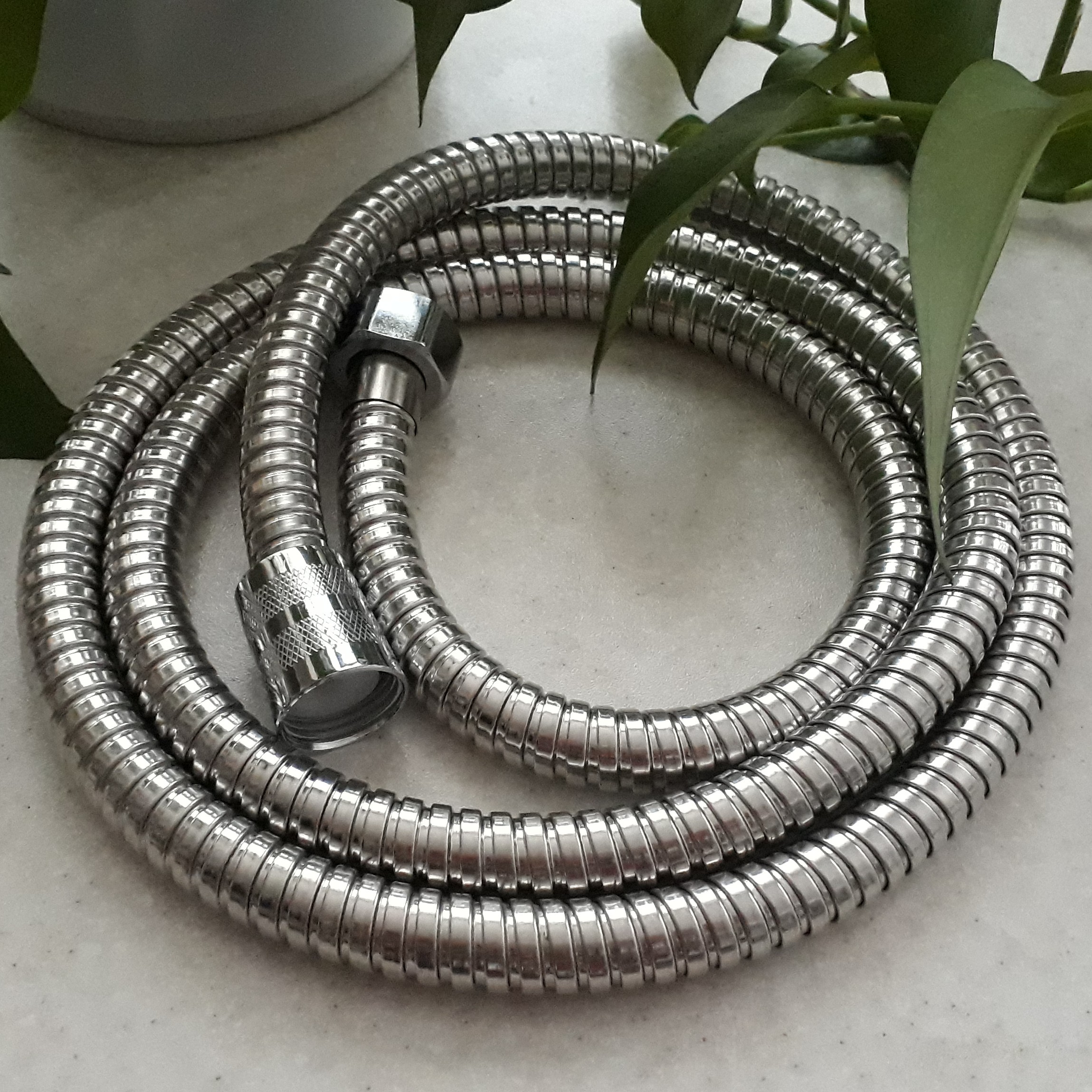 شلنگ حمام کروم