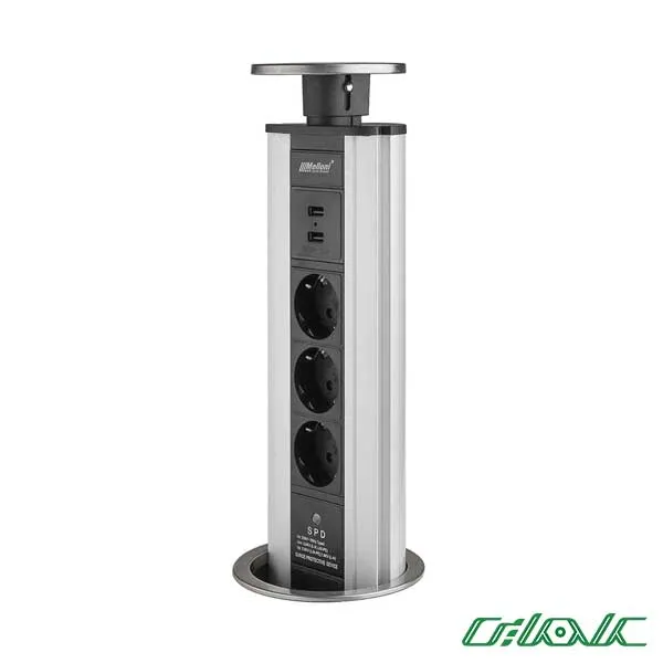 پریز توکار آسانسوری ملونی مدل 10008