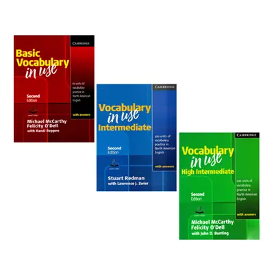 کتاب Vocabulary In Use Second Edition اثر جمعی از نویسندگان انتشارات آرماندیس سه جلدی