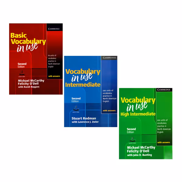 کتاب Vocabulary In Use Second Edition اثر جمعی از نویسندگان انتشارات آرماندیس سه جلدی