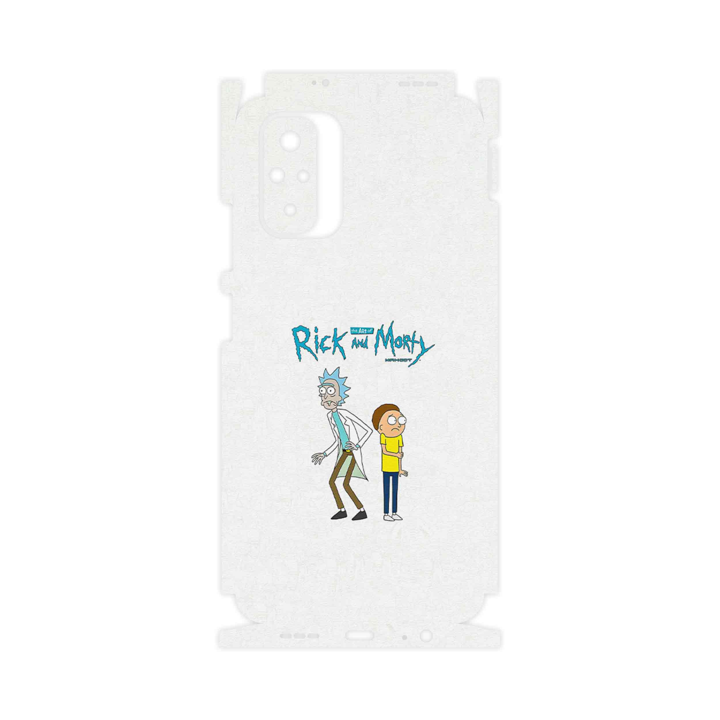برچسب پوششی ماهوت مدل Rick and Morty-FullSkin مناسب برای گوشی موبایل شیائومی Redmi Note 10s