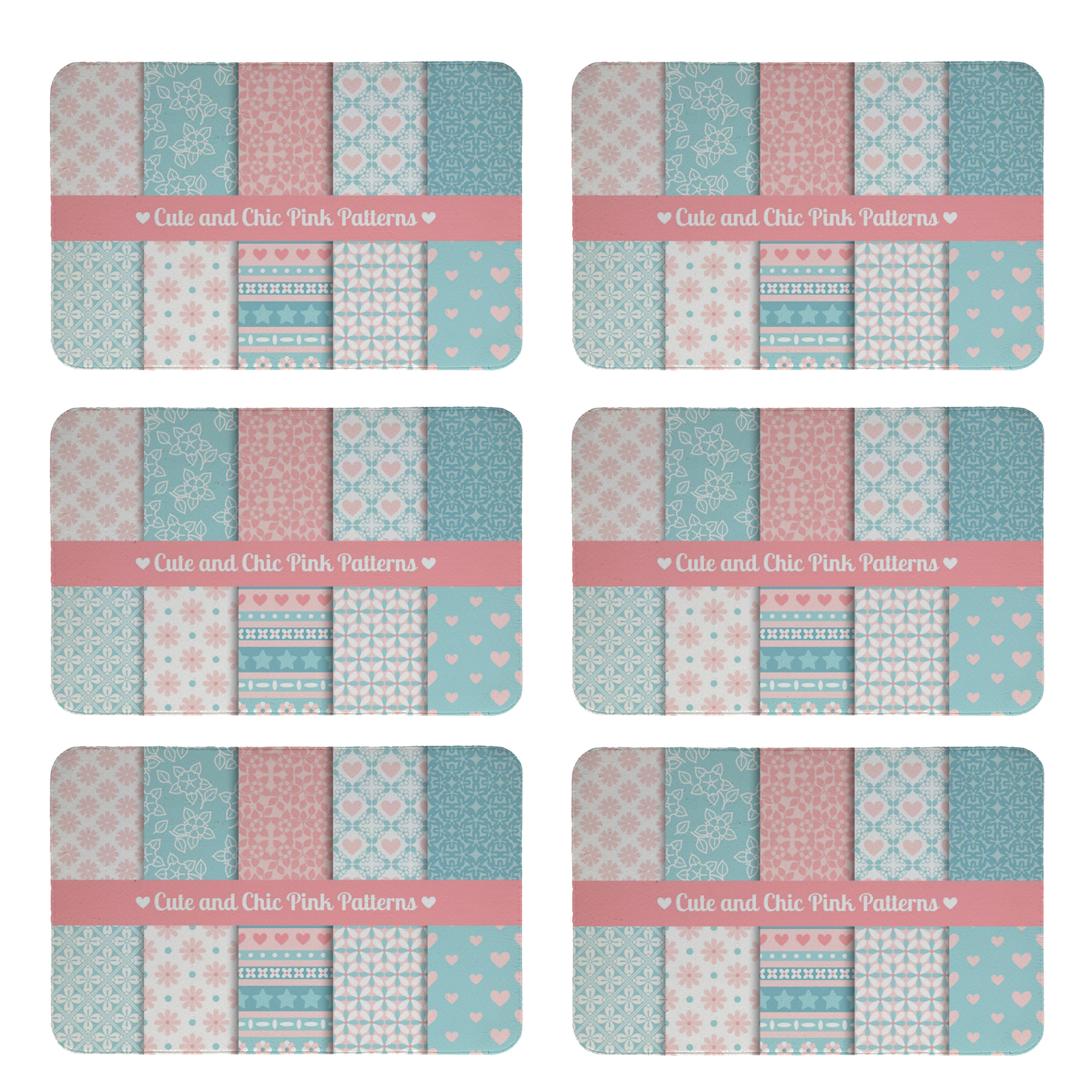 زیربشقابی طرح فانتزی کد 8022 بسته 6 عددی