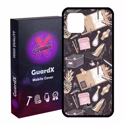کاور گارد ایکس طرح دخترانه مدل Glass10310 مناسب برای گوشی موبایل سامسونگ Galaxy Note 10 Lite
