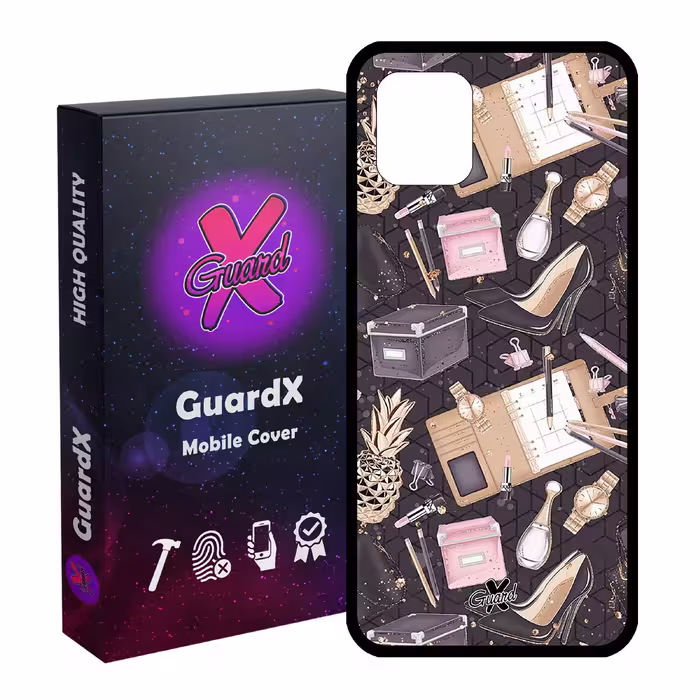 کاور گارد ایکس طرح دخترانه مدل Glass10310 مناسب برای گوشی موبایل سامسونگ Galaxy Note 10 Lite