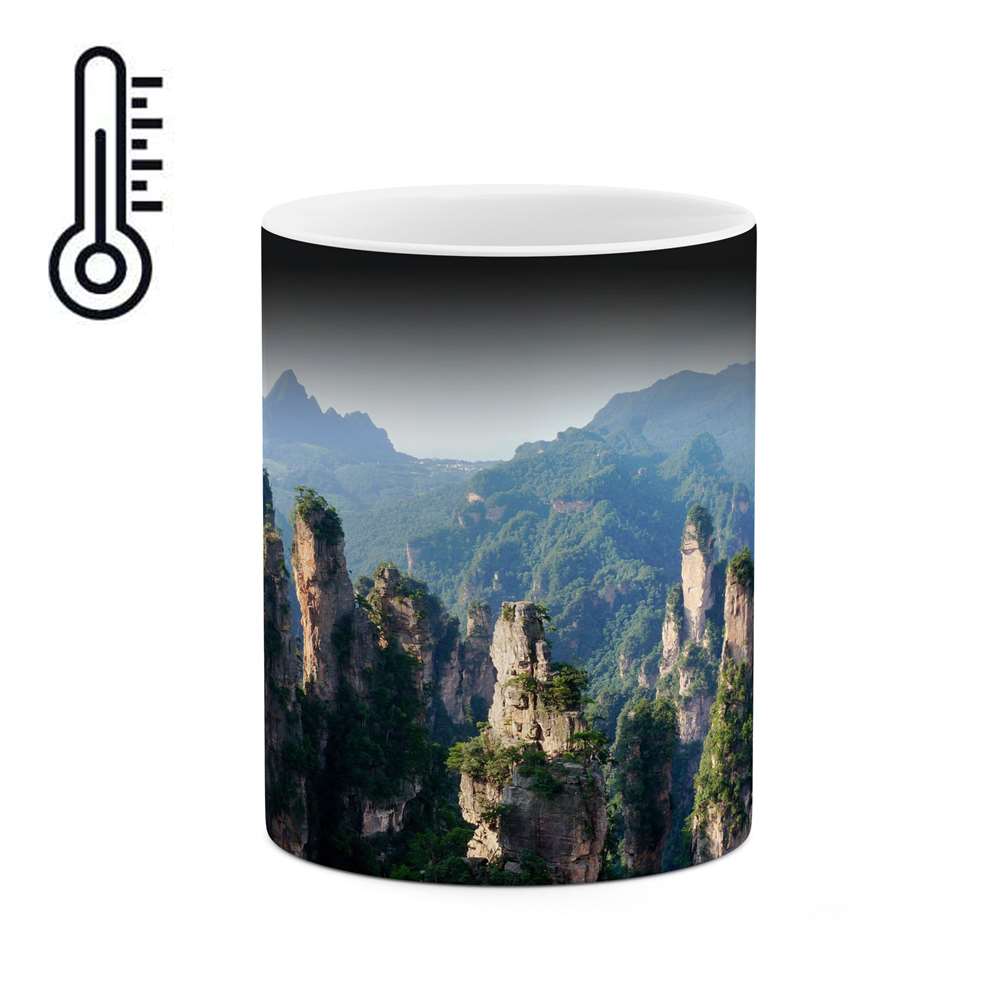 ماگ حرارتی طرح منظره زیبا  مدل mgph13478