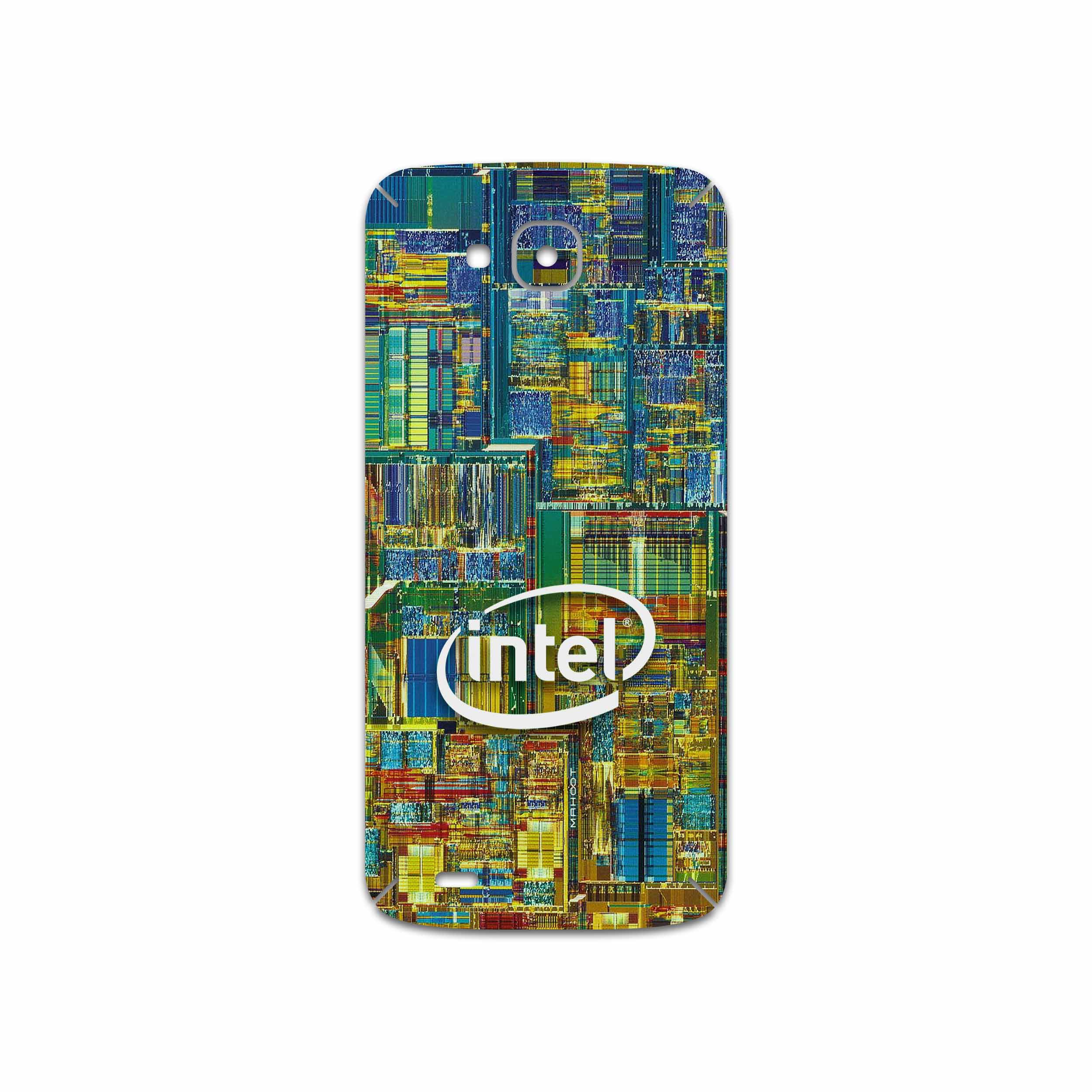 برچسب پوششی ماهوت مدل Intel Brand مناسب برای گوشی موبایل ال جی X venture