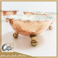 هفت سین مسی سه پایه برنجی تولید مسگران زنجانی