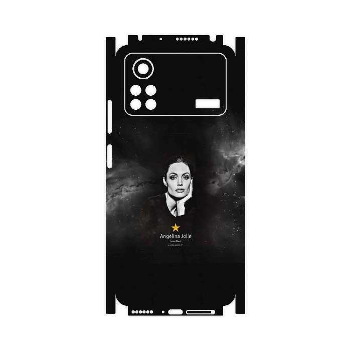 برچسب پوششی ماهوت مدل Angelina Jolie-FullSkin مناسب برای گوشی موبایل شیائومی Poco X4 Pro 5G