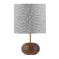 آباژور رومیزی مدل چوبی عدسی کد 54